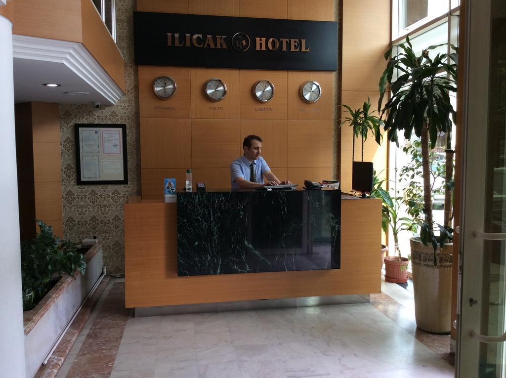 Ilicak Hotel Istanboel Buitenkant foto